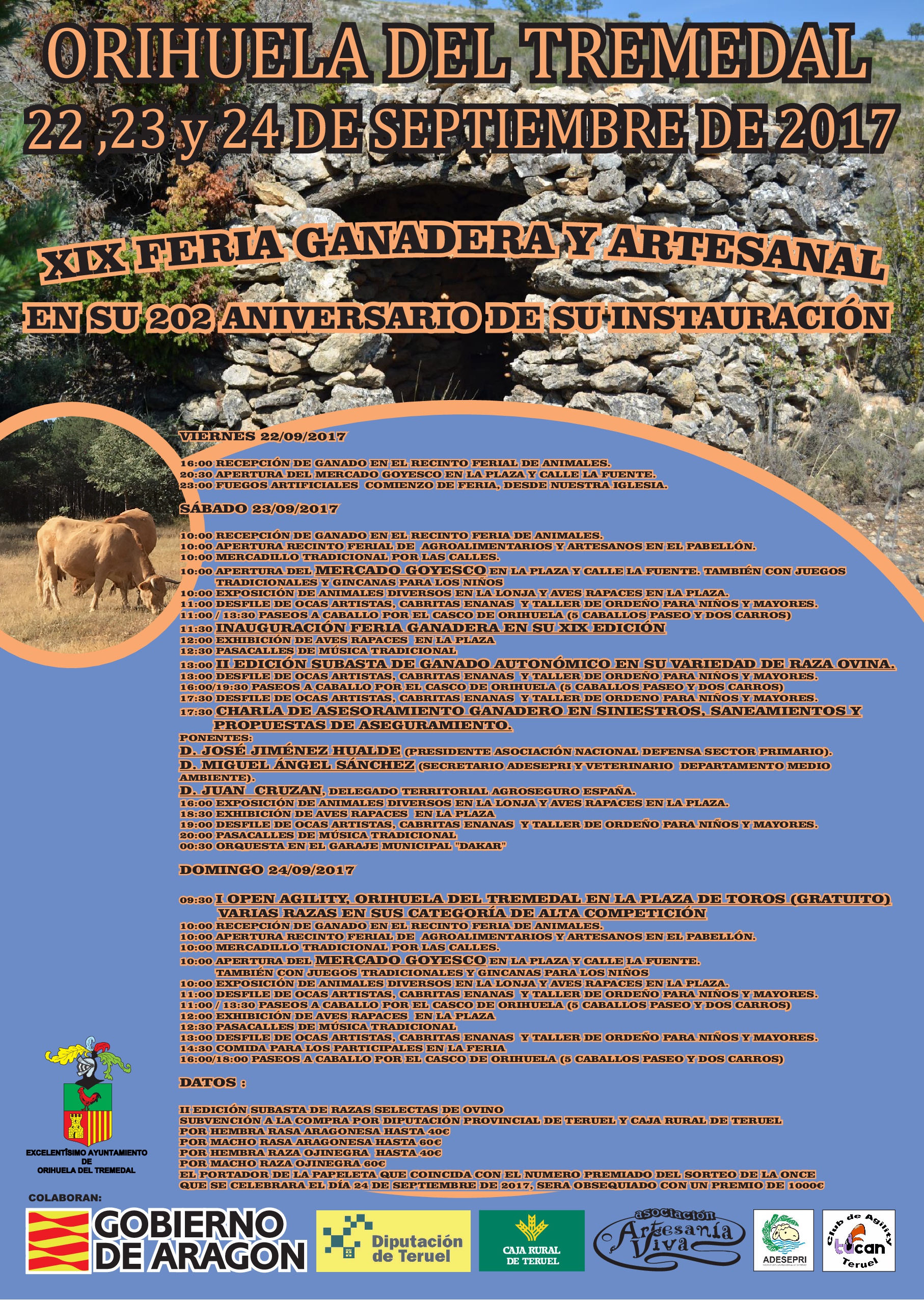 XIX Feria Ganadera y Artesanal de Orihuela del Tremedal.